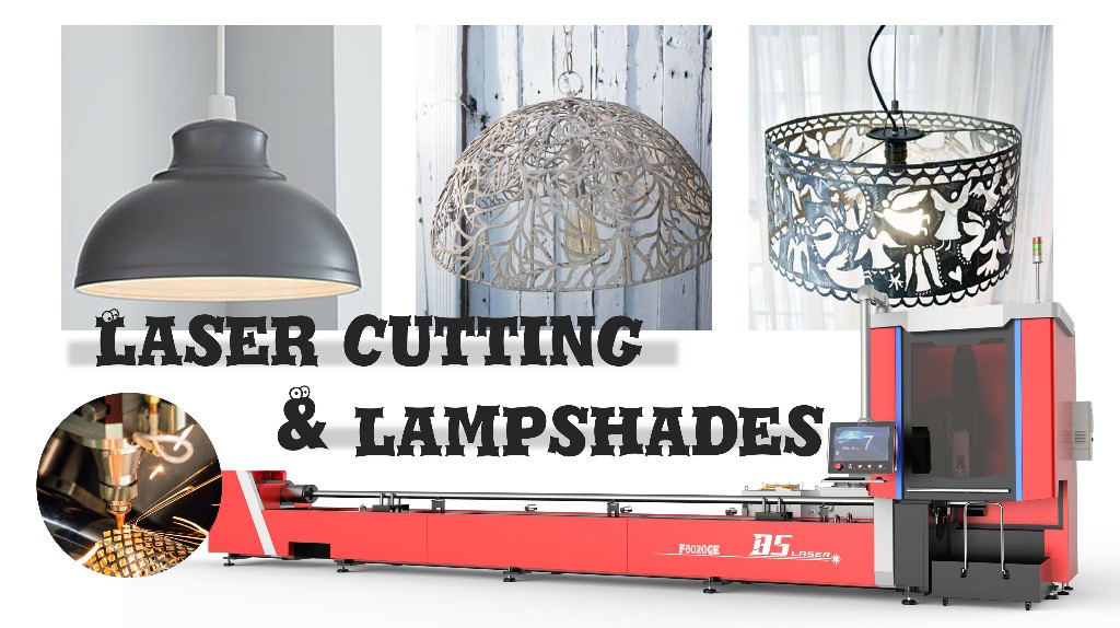 Laser Cutting Machine Applied In Metal Lampshades